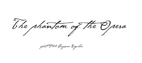 phantom of the opera font|Phantom of the Opera Font Free Download .
